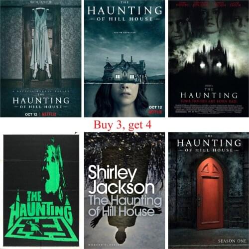 The Haunting of Hill House Posters Movie Wall Stickers Glossy Paper Prints Clear Image Livingroom Bedroom Bar Decoration