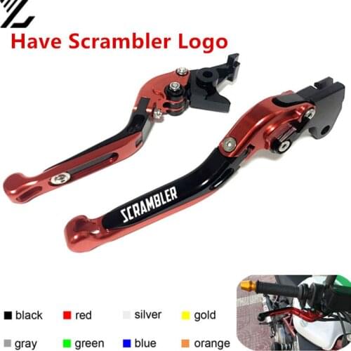 For Ducati Scrambler (alle behalve Cafe Racer) 2015-2016 CNC Adjustable Folding Extendable Motorcycle Brake Clutch Levers