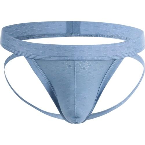 Sexy Gay Underwear Men Mesh Jockstrap String Homme Slip Sexy Erotic Homens Mens Thongs and G Strings Cueca Gay Underwear