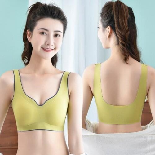 Sports Bra Comfort Seamless Wirefree Breathable Underwear for Women Lightweight Wireless Workout Health99