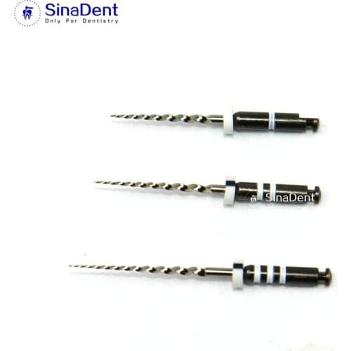 Dental D Retreatment NiTi Files Single Assorted Sizes 6pcs Rotary Endodontic Files For Root Canal Cleaning