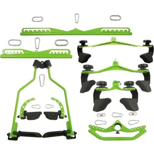 Training back muscles rowing high position pull down low pull handle fitness equipment pull back handle pull back trainer