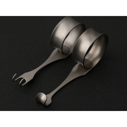 Eyelid retractor stainless steel 8cm 10.5cm Rake style Ring retractor instruments and tools for double eyelid surgery