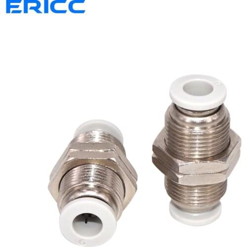 High quality diaphragm through direct through two-way interlock quick connection PM-4/6/8/10/12 tracheal hose connector