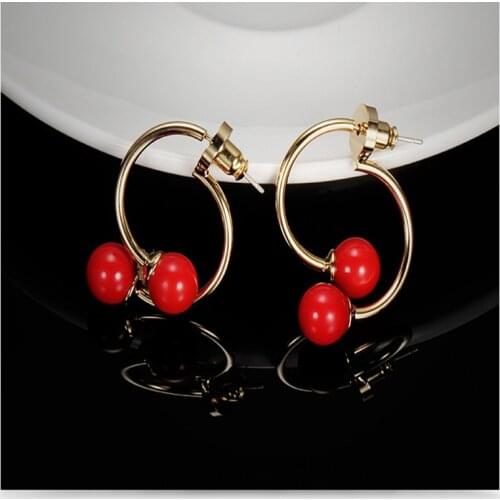 2021 New S925 Silver Pin Pearl Earrings Crystal from Austrian 2 Colors Fashionable Simple Fit Women and female For Party
