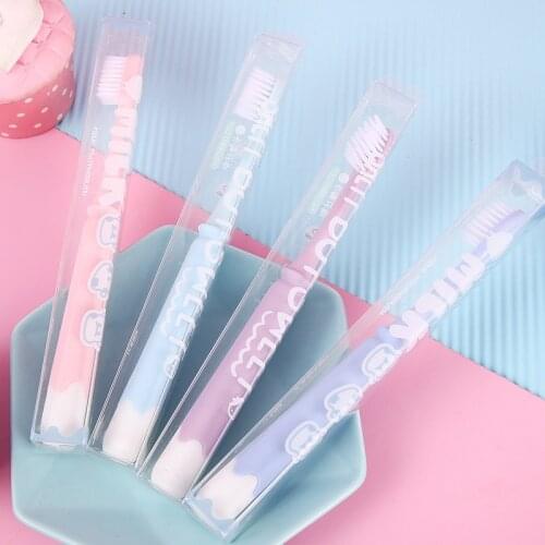 New Adult Children Silicone Toothbrush Oral Soft Toothbrush Creative Interdental Brush
