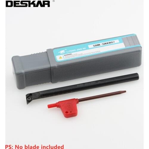 1PC DESKAR S20R-SDUCR11 S20R-SDUCL11 Turning Tool Holder DCMT Carbide Inserts Arbor Lathe Cutting Bar CNC Machine Metal