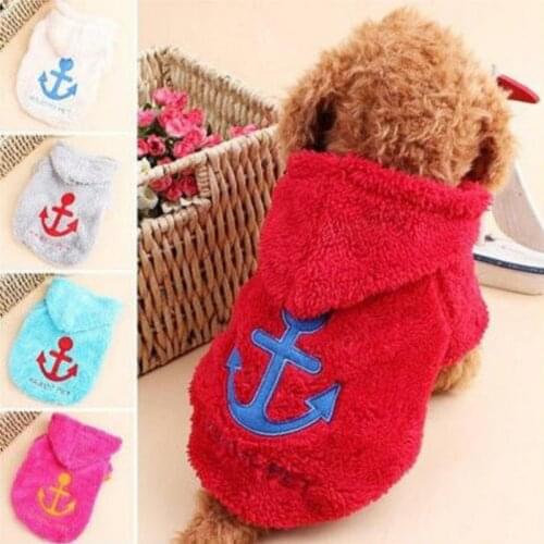 2020 New Dog Designer Clothes Cute Pet Dog Hoodie Small Dog Winter Clothes for Pomeranian Chihuahua Bulldog French Vest