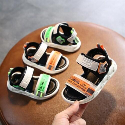 2021 Summer baby toddler sandals boy Girls non-slip Breathable sandals child Soft bottom Comfortable Baby shoes EUR size 21-30