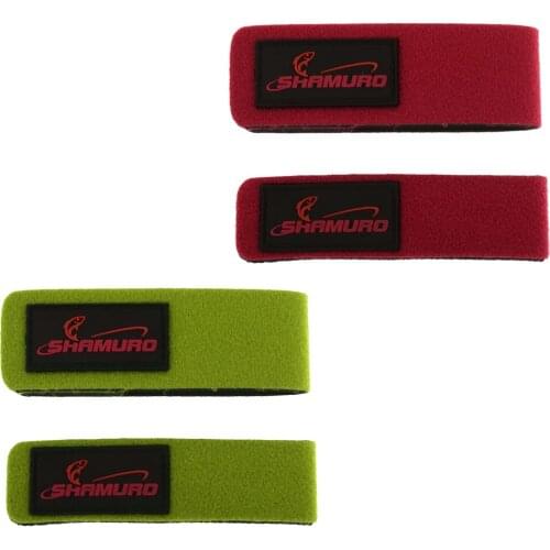 4pcs Fishing Rod Belt Wrapping Strap, Rod Tie, Suspenders Band, Holder Belt