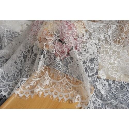 50cm wide eyelash lace accessories clothing dress decoration handmade diy material 3mete rlong