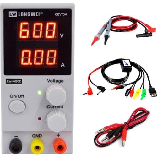 60V 0-5A Adjustable Power Supply Digital Display Laboratory DC Switching Power Supply 110V 220V Voltage Regulator