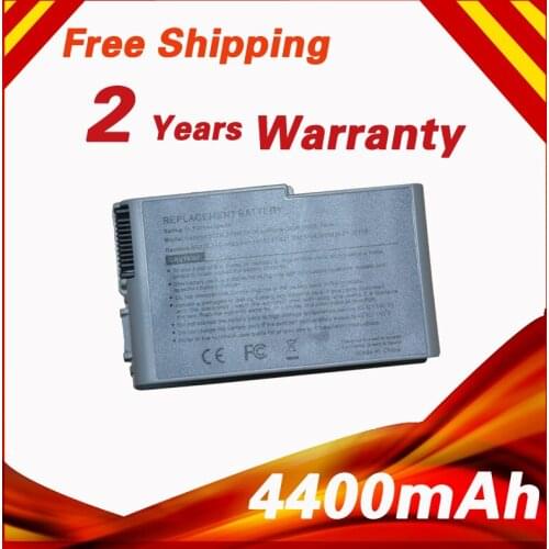 4400mAh 11.1V battery for Dell Latitude D500 D505 D510 D520 D530 D600 D610 M20 C1295 C2603 J2178 M9014 U1544 W1605 Y1338 YD165