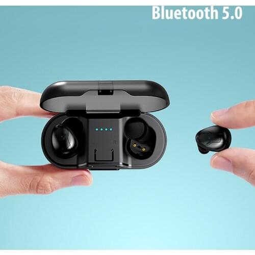 DFOI AirBuds Bluetooth Earphones 5.0 True Wireless Bluetooth Earbuds Stereo Sports Earphone Bluetooth Headset For Xiaomi samsung