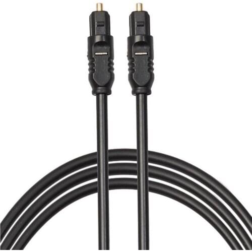 Digital Optical Audio Toslink Gold Plated Cable 15M SPDIF MD DVD Gold Plated Cable for Home Theater, Sound Bar, TV