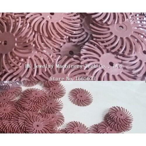 Diy jewelry making 1000pcs/bag 220# Polishing Brush 1" 3M Radial Bristle Discs for Jewelry Polishing Tool