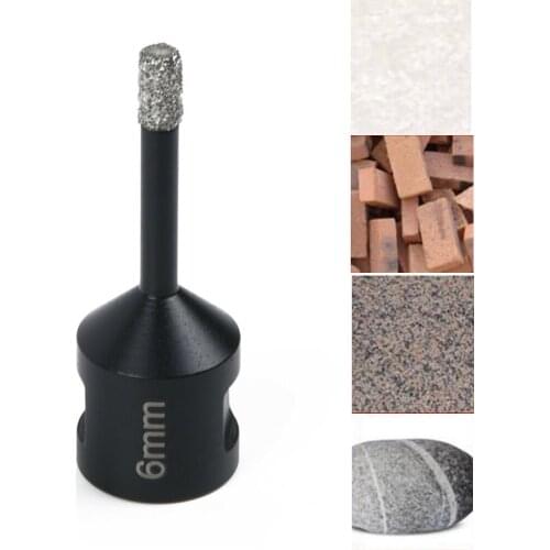 For Porcelain Granite Tile Glass Marble Hole Saw 6mm-14mm M14 Thread Dry Diamond