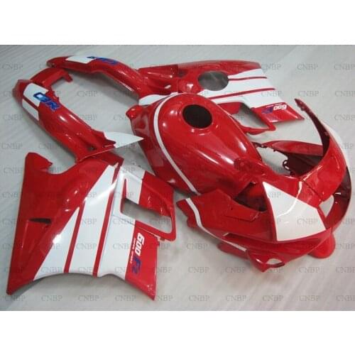 For Honda Cbr600 1991 - 1994 Body Kits CBR 600 F2 1991 Fairings CBR600 F2 91 92 White Red Fairing Kits