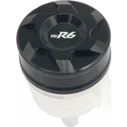 For YAMAHA YZF R6 R3 450R YZFR3 YZFR6 YZFR1 R1M R1S WR 125 250Z YFM 250R 350R Rear Brake Master Cylinder Fluid Reservoir Tank