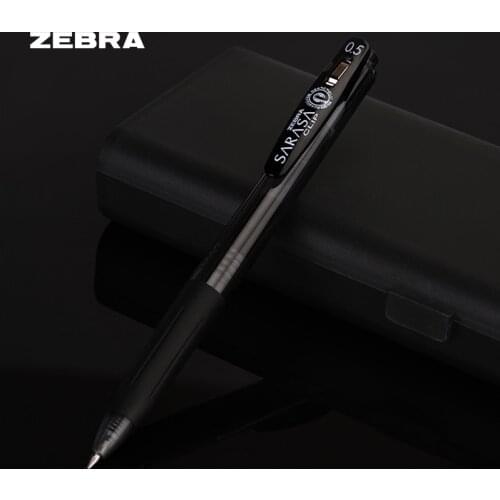 3Pcs/Japan ZEBRA JJ15 limited fog black press gel pen student simple style 0.5mm black pen