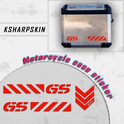 GS Motorcycle Aluminium box Side Decoration Universal Stickers Decals For BMW R 1200GS R 1250GS F850 GS F 750GS F700 GS G310GS