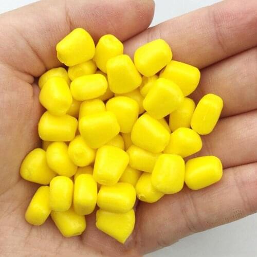 5000PCS/Lot Artificial Soft Lures Corn Pop-up Floating Fishing Tackle Lures Bait For Fish Carp Fishing Flavoured Grass Carp Bait