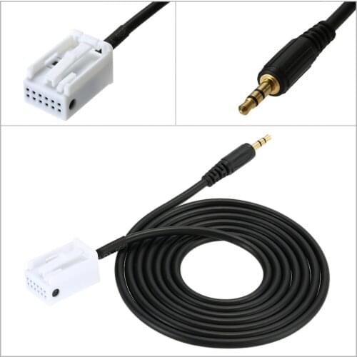 3.5mm KKmoon AUX Input Mode Cable for iPod Phone MP3 AUX-in Audio Music Adapter Cable for Citroen for 1/VDO/Bosch