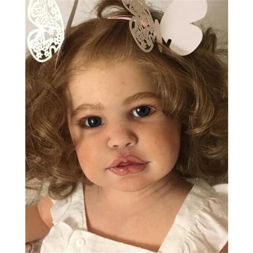 NPK 29inch Reborn Doll Kit Linh Life Real Toddler Size Fresh Color Soft touch