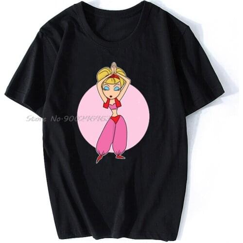 Men t-shirt I Dream Of Jeannie Tshirt Women T Shirt Men Cotton Tees Tops Hip Hop Harajuku Streetwear