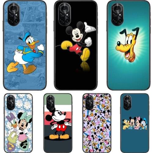 New soft pure cartoon funny Clear Phone Case For Huawei Honor 20 10 9 8A 7 5T X Pro Lite 5G Black Etui Coque Hoesjes Comic Fas