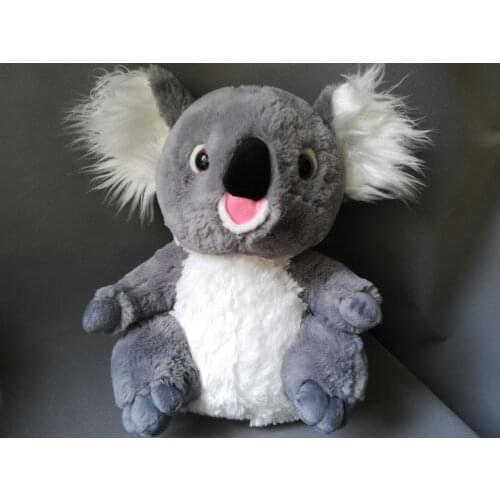 New style gray koala plush toy large 35cm cartoon koala soft doll throw pillow toy birthday gift b2451