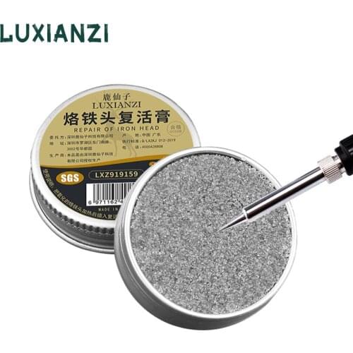LUXIANZI Soldering Iron Head Clean Paste SGS High Quality For Oxide Electrical Soldering Iron Welding Tip Cleaning Fluxes