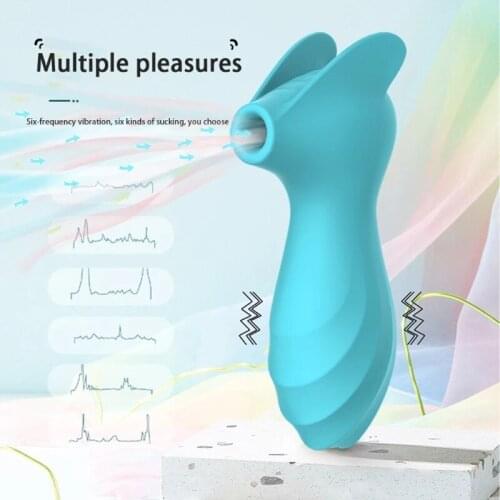 Silicone Vagina Sucking Vibrators 6 Speed Vibrating Sex Suction Clit Stimulator Sex Toys For Woman Masturbation Massager -40