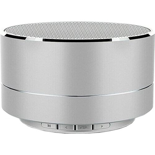 LED Bluetooth Speaker A10 Mini Card Column Portable Desktop Subwoofer Music Loudspeaker For Mobile Phone Computer Audio Player