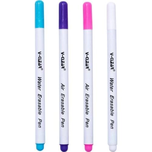 1 Pcs Water Soluble Marker Pen Air Erasable With Vanishing Ink Fabric Washing Pens DIY Single Head Colorful Office Supplies