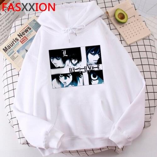 Death Note hoodies women graphic Ulzzang female hoddies harajuku