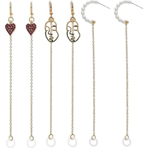 1 Pair 11cm Earphone Clip Earrings Anti Lost Wireless Earphone