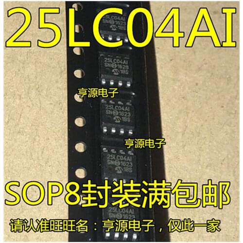 25LC04AI/SN 25LC04A-I/SN 25LC04AI