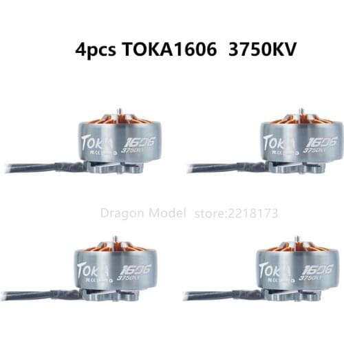 4pcs Diatone MAMBA TOKA 1606 2700/3750KV Brushless Motor For RC Racing FPV Racing Drone Cinewhoop Mini Quadcopter Motor