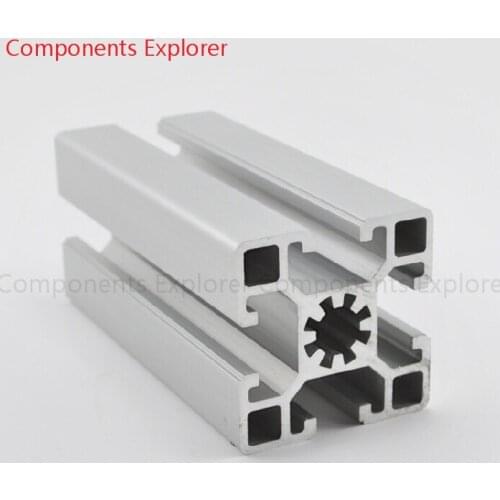 Arbitrary Cutting 1000mm 4545 Aluminum Extrusion Profile,Silvery Color