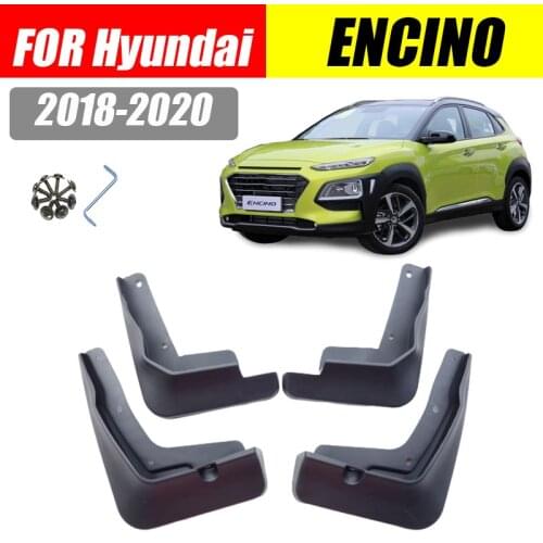 For Hyundai Kona Encino mudguard Hyundai fenders Kona Encino mud flaps splash guards car accessories auto styling 2018-2019