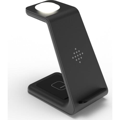 3-in-1 Fast Wireless Charger Dock Stand For Samsung Galaxy Cellphones Buds Watches Charger Dock Mobile Phone Accessories
