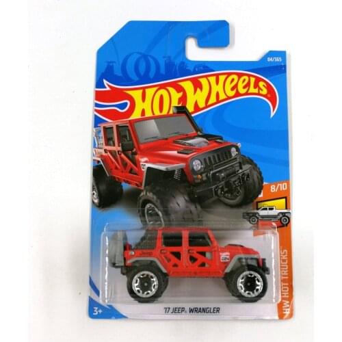 HOT WHEELS Cars 1/64 JEEP WRANGLER SCRAMBLER JEEPSTER COMMANDO Collector Edition Metal Diecast Model Car Kids Toys