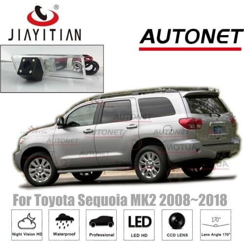 JiaYiTian rear view camera For Toyota Sequoia MK2 2008~2018 backup Camera/CCD Night Vision/Reverse License Plate camera