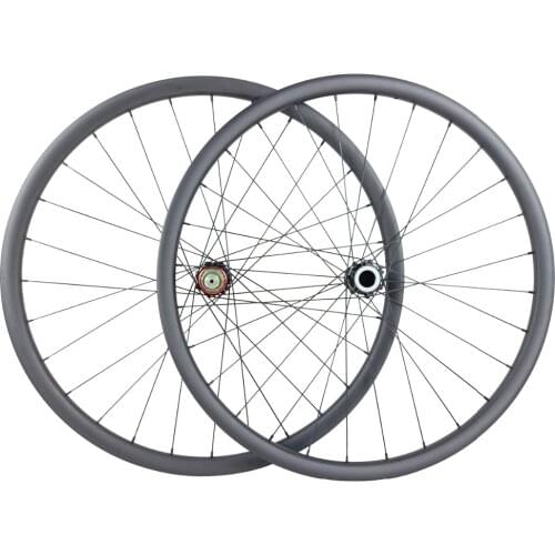 1040g 650B lefty 1.0 2.0 carbon wheels 27.5er straight pull clincher tubeless left hand wheelset 135mm QR 12X142mm 24H 28H UD 3K