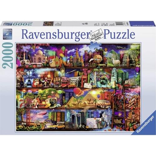 RAVENSBURGER 16685 PUZZLE 2000 PCs. The world of books