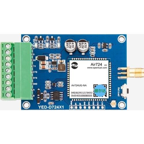 AIR724 development board 4G module DTU serial port RS485 / UART to 4G data transparent network
