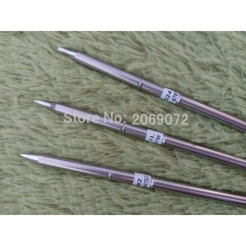 Soldering Iron T12-D24 T12-B2 T12-IL (T15) 3pcs/lot Copy T12 Iron Tips Solder Tip For FX951