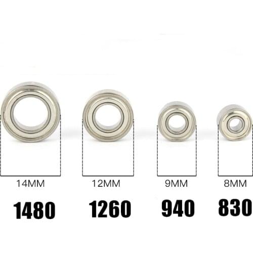 STRONG 210 102L / 105L35K40K45K micro motor phone ball bearing accessories electric drill equipment 5 specifications set of 4