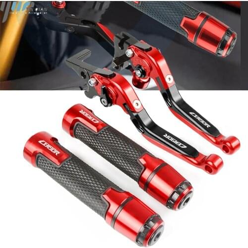 Motorcycle CNC Folding Extendable Brake Clutch Lever Bike Cable Handle Grip For Honda CB190R CB190 R CB 190R 2015 2016 2017 2018